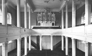 Orgel 1875 Quelle: Bildarchiv des Bergischen Geschichtsvereins Wermelskirchen