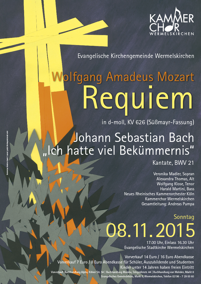 Mozart Requiem Kammerchor 2015